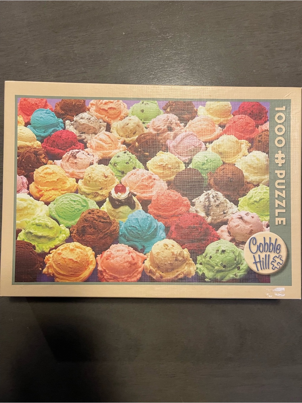 1000 Piece Cobble Hill Ice Cream Scoop Puzzle